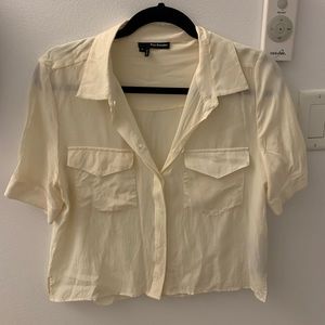 Kooples silk blouse.